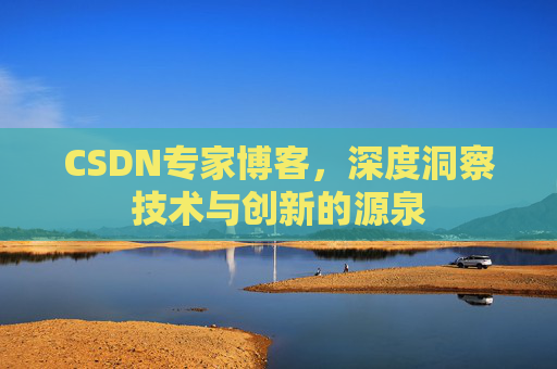 CSDN专家博客，深度洞察技术与创新的源泉